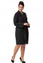 Женское пальто из текстиля с воротником 8012023-3