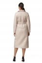 Женское пальто из текстиля с воротником 8013422-3