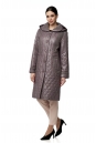 Женское пальто из текстиля с капюшоном 8016146-2