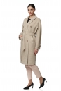 Женское пальто из текстиля с воротником 8016261-2