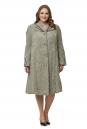Женское пальто из текстиля с воротником 8016420-2