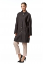 Женское пальто из текстиля с воротником 8016814-3