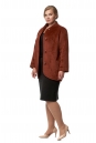 Женское пальто из текстиля с воротником 8017029