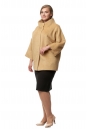 Женское пальто из текстиля с воротником 8017030-2