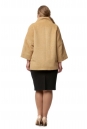 Женское пальто из текстиля с воротником 8017030-3