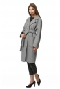 Женское пальто из текстиля с воротником 8017039-2