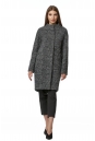 Женское пальто из текстиля с воротником 8017043