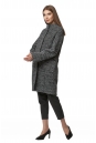 Женское пальто из текстиля с воротником 8017043-2
