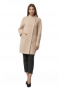 Женское пальто из текстиля с воротником 8017050