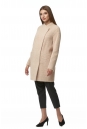 Женское пальто из текстиля с воротником 8017050-2