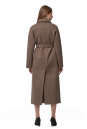 Женское пальто из текстиля с воротником 8017051-3