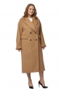 Женское пальто из текстиля с воротником 8019053-2