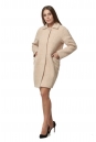 Женское пальто из текстиля с воротником 8019094-2