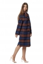 Женское пальто из текстиля с воротником 8019711-2