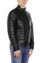 Мужская кожаная куртка из эко-кожи с воротником 8021940-3