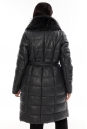 Женское кожаное пальто из натуральной кожи с воротником, отделка енот 8022257-4