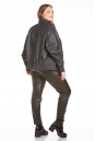 Женская кожаная куртка из натуральной кожи с воротником 8022553-4