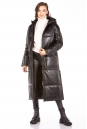 Женское кожаное пальто из натуральной кожи с капюшоном 8023138-8