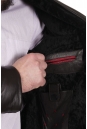 Мужская кожаная куртка из натуральной кожи с воротником 8023283-3