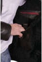 Мужская кожаная куртка из натуральной кожи с воротником 8023283-4