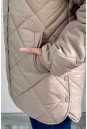 Куртка женская из текстиля с капюшоном 8024052-7